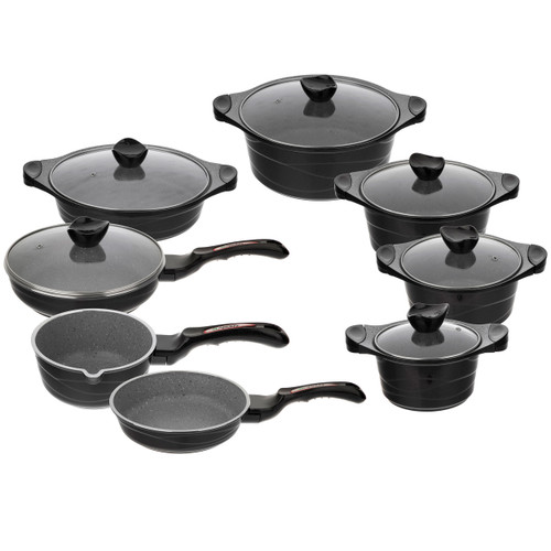 سرویس پخت و پز 14 پارچه عروس مدل موج کد 02